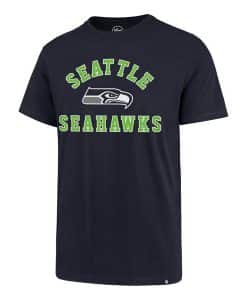 Seattle Seahawks Men’s 47 Brand Light Navy Rival T-Shirt Tee