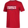 Washington Capitals Men's Adidas Red Performance T-Shirt Tee