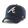 Atlanta Braves 47 Brand Navy Franchise Fitted Hat