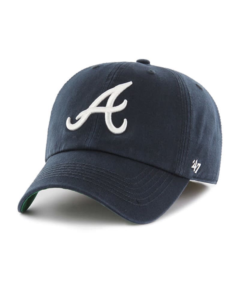 47 Brand Atlanta Braves Blue Mountain Franchise Cap for Men