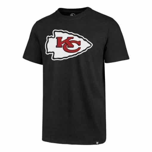 Kansas City Chiefs Men's 47 Brand Black Club T-Shirt Tee