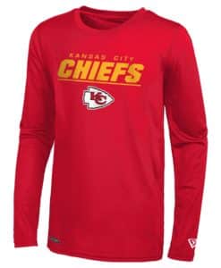 Kansas City Chiefs Men’s New Era Red Long Sleeve T-Shirt Tee