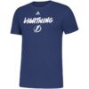 Tampa Bay Lightning Men's Adidas Dark Blue T-Shirt Tee