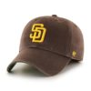 San Diego Padres 47 Brand Brown Franchise Fitted Hat