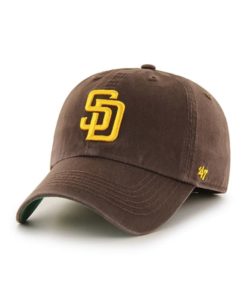 San Diego Padres 47 Brand Brown Franchise Fitted Hat