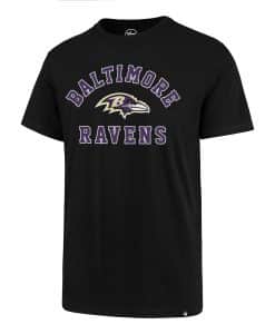 Baltimore Ravens Men's 47 Brand Black Rival T-Shirt Tee