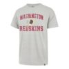 Washington Redskins Men's 47 Brand Gray Franklin T-Shirt Tee