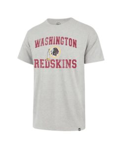 Washington Redskins Men's 47 Brand Gray Franklin T-Shirt Tee