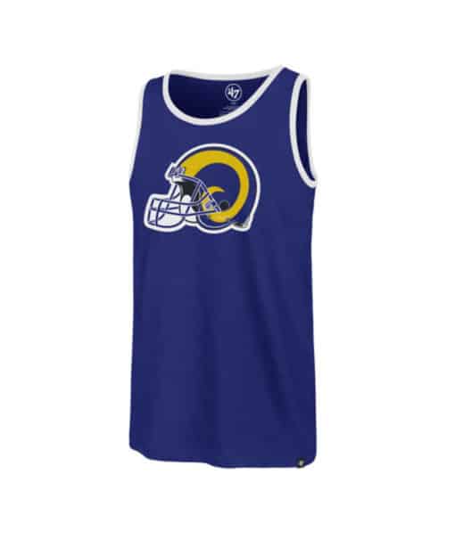 Los Angeles Rams Men's 47 Brand Retro Blue Tank Top