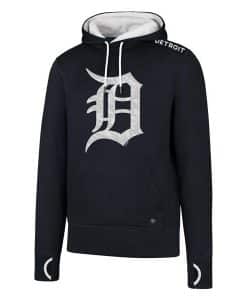 Detroit Tigers Men's 47 Brand Navy Forward Pullover Hoodie