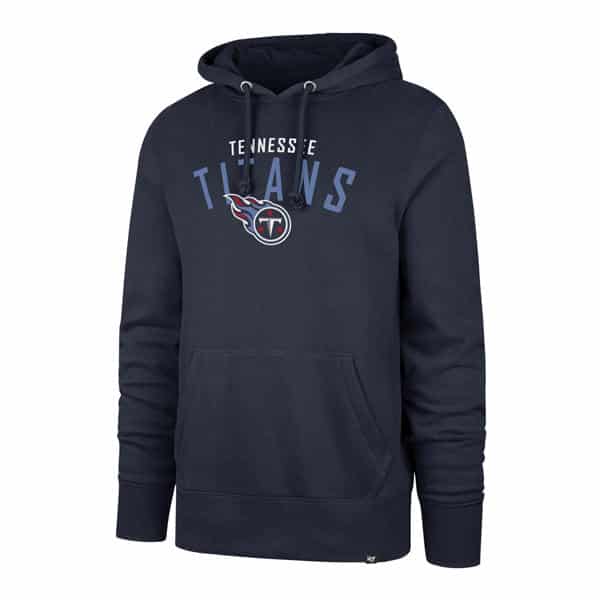 Tennessee Titans Men's 47 Brand Navy Pullover Hoodie - Detroit Game Gear