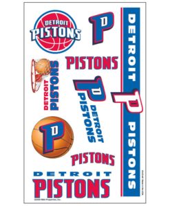 Detroit Pistons Temporary Tattoos