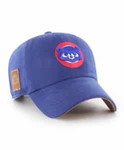 Chicago Cubs 47 Brand Cooperstown Vintage Blue Clean Up Adjustable Hat