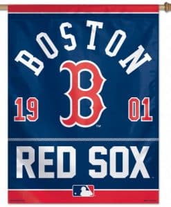 Red Sox 27 x 37 1901 Vertical Flag