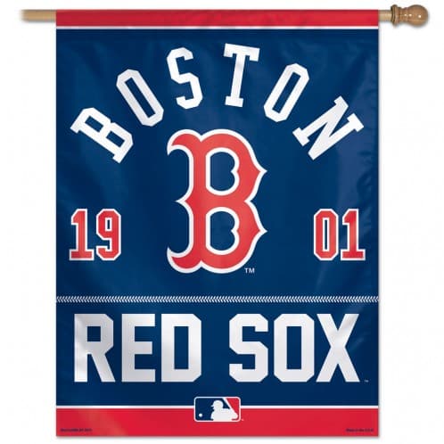 Red Sox 27 x 37 1901 Vertical Flag