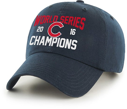 cubs world series champions hat