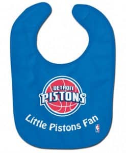 Pistons Littlest Fan Baby Bib