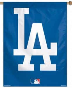 LA Dodgers 27 x 37 Vertical Flag