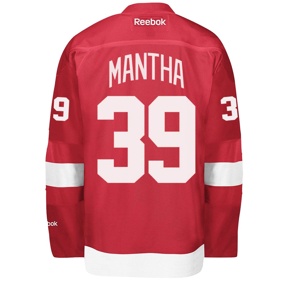 Anthony Mantha Men's Detroit Red Wings Reebok Premier Home Jersey