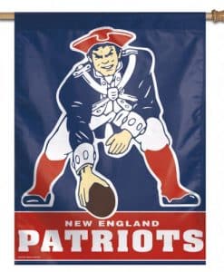 Patriots 27 x 37 Vertical Flag