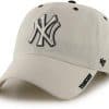 NY Yankees 47 Brand White Ice Clean Up Adjustable Hat