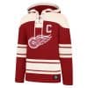 Steve Yzerman Detroit Red Wings Men's 47 Brand Red Vintage Pullover Jersey Hoodie