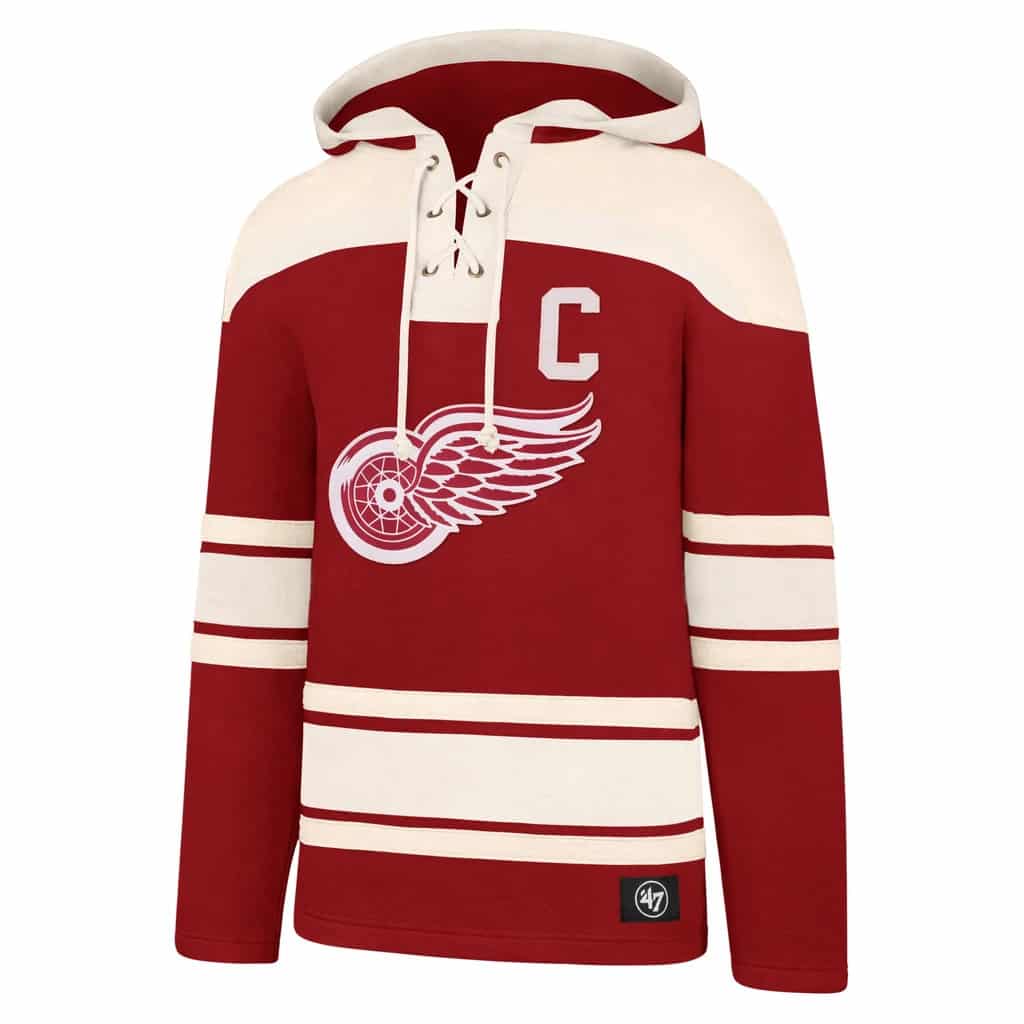 detroit red wings vintage hoodie