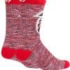 Atlanta Falcons 47 Brand Leroy Crew Sport Socks Back