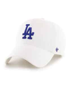 Los Angeles Dodgers Clean Up White 47 Brand Adjustable Hat