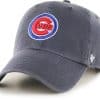 Chicago Cubs 47 Brand Logo Vintage Navy Clean Up Adjustable Hat