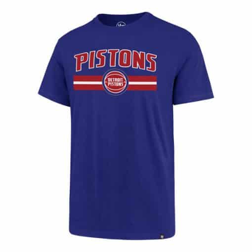 Detroit Pistons Men's 47 Brand Blue Rival T-Shirt Tee