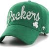 Green Bay Packers 47 Brand Green St Patty’s Sparkle Hat