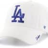 Los Angeles Dodgers 47 Brand Womens Sparkle White Clean Up Adjustable Hat
