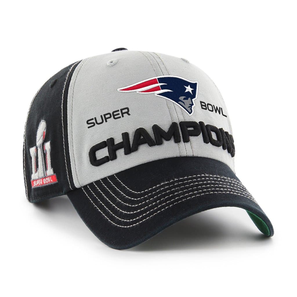 New England Patriots Super Bowl Champions LI Mcgraw Clean Up 47 Brand Adjustable Hat ...