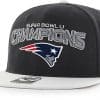 New England Patriots Super Bowl Champions LI Super Shot 47 Brand Adjustable Hat
