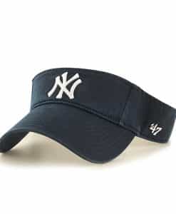 New York Yankees Clean Up Navy Visor 47 Brand Adjustable Hat