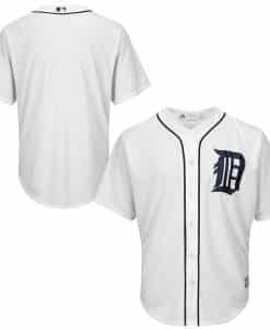 Detroit Tigers YOUTH Majestic White Home Cool Base Jersey