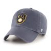 Milwaukee Brewers 47 Brand Vintage Clean Up Adjustable Hat