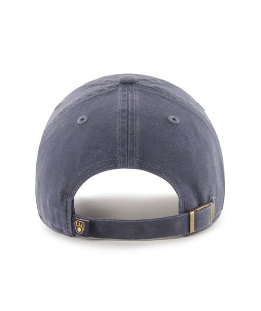 Milwaukee Brewers 47 Brand Vintage Clean Up Adjustable Hat - Image 2