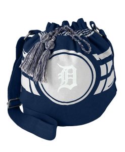 Detroit Tigers Ripple Navy Drawstring Bucket Bag