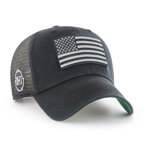 Operation Hat Trick Clean Up Trawler Black 47 Brand Adjustable USA Flag ...