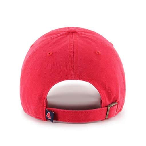 Boston Red Sox 47 Brand Vintage Red Clean Up Adjustable Hat - Image 2