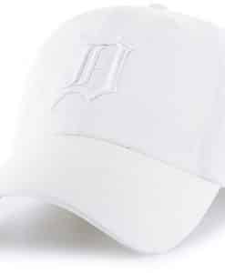 Detroit Tigers 47 Brand All White Clean Up Adjustable Hat