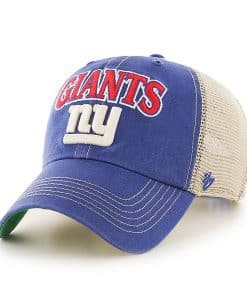 New York Giants Tuscaloosa Clean Up Vintage Blue 47 Brand Adjustable Hat