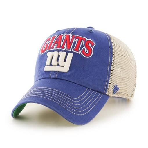 New York Giants Tuscaloosa Clean Up Vintage Blue 47 Brand Adjustable Hat