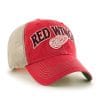 Detroit Red Wings 47 Brand Vintage Red Tuscaloosa Clean Up Adjustable Hat