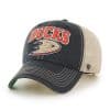 Anaheim Ducks Tuscaloosa Clean Up Vintage Black 47 Brand Adjustable Hat