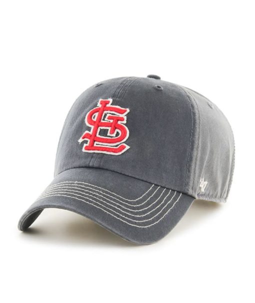 St. Louis Cardinals 47 Brand Charcoal Cronin Clean Up Adjustable Hat