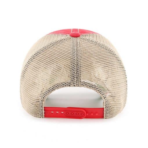 Chicago Bulls Tuscaloosa Clean Up Vintage Red 47 Brand Adjustable Hat - Image 2