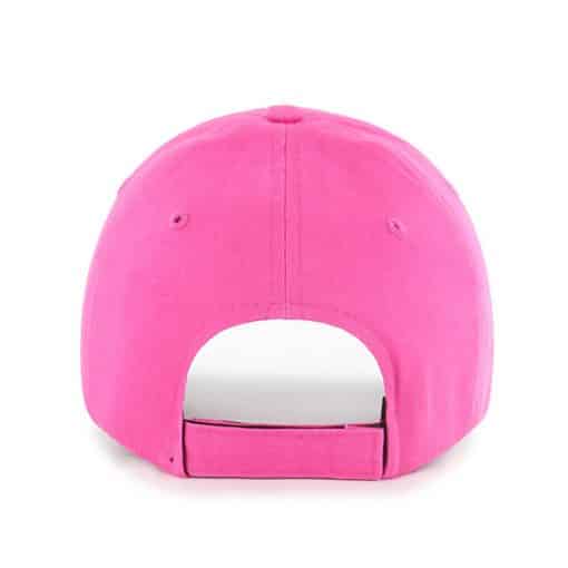 Detroit Tigers 47 Brand Bright Pink Girls KIDS Adjustable Hat Back